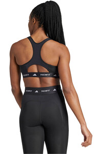 adidas sujetadores deportivos TF BRA vista trasera