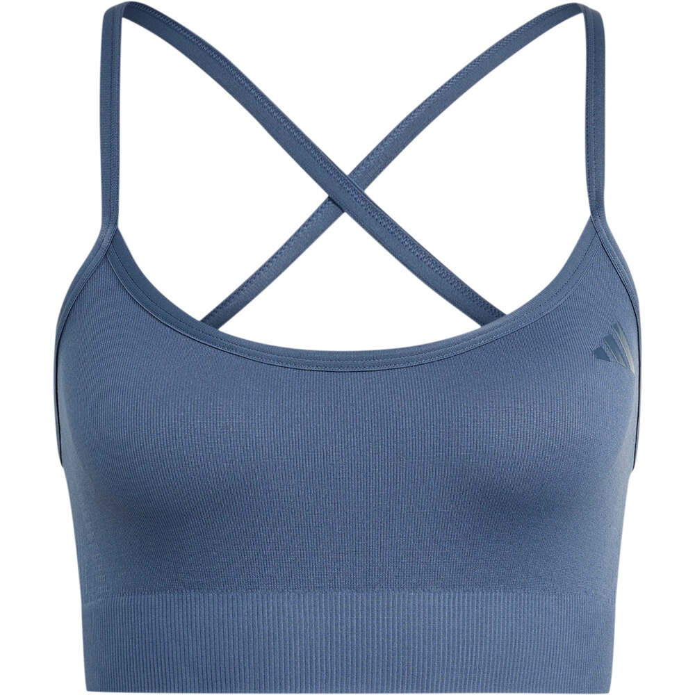 adidas sujetadores deportivos WORKOUT ESSENTIALS KNIT LIGHT SUPPORT vista detalle