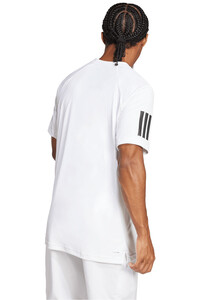 ADIDAS T camiseta tenis manga corta hombre CAMISETA CLUB 3STR vista trasera