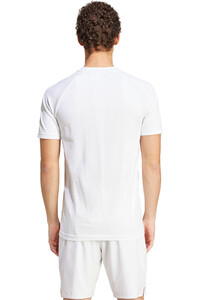 ADIDAS T camiseta tenis manga corta hombre CAMISETA SEAML PRO WHITE vista trasera
