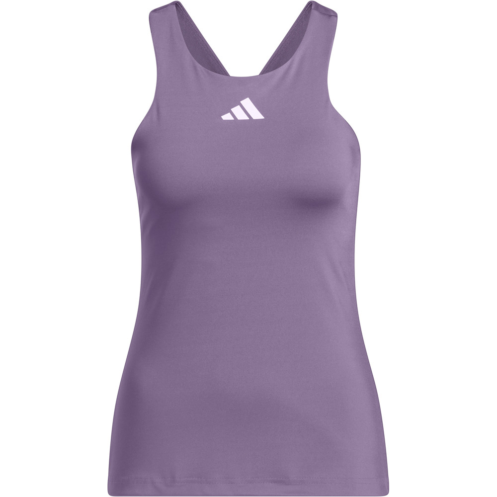ADIDAS T camiseta tenis manga corta mujer CAMISETA TIRANTES Y-TANK SHADOW VIOLET vista detalle