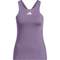 ADIDAS T camiseta tenis manga corta mujer CAMISETA TIRANTES Y-TANK SHADOW VIOLET vista detalle