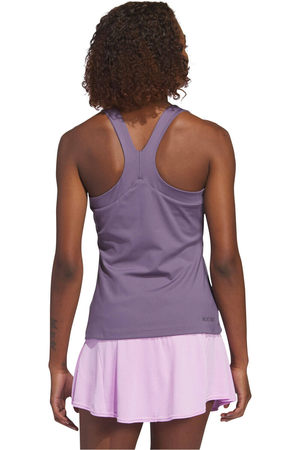 ADIDAS T camiseta tenis manga corta mujer CAMISETA TIRANTES Y-TANK SHADOW VIOLET vista trasera