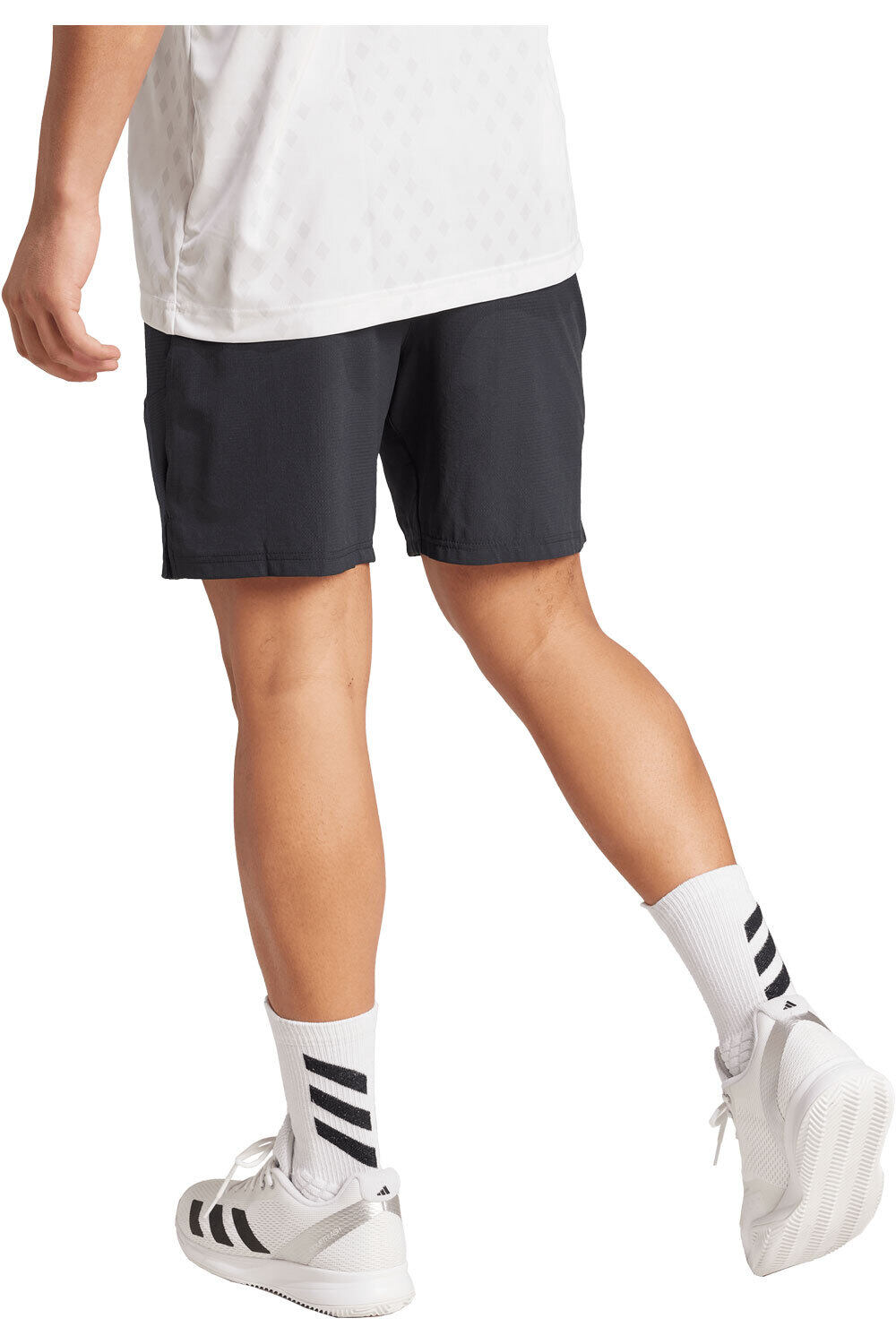 ADIDAS T pantalón tenis hombre PANTALON CORTO ERGO vista trasera