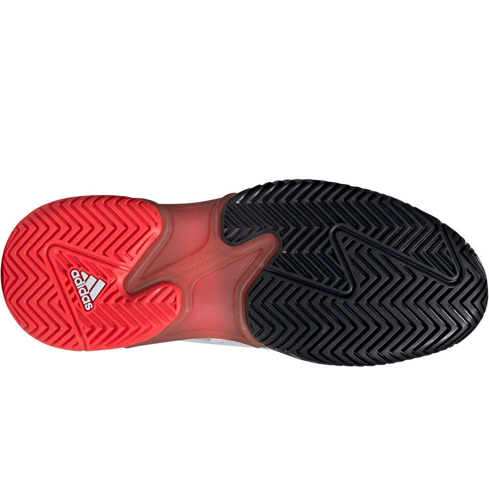 ADIDAS T Zapatillas Tenis Hombre BARRICADE M FTWR WHITE vista superior