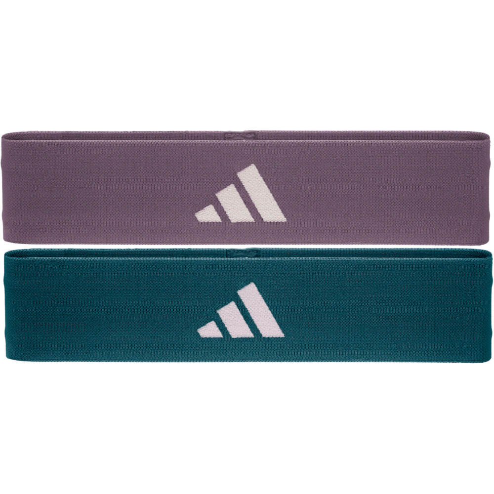 adidas tensores musculación Resistance Band Legacy Set 2uds Med-Heav vista frontal