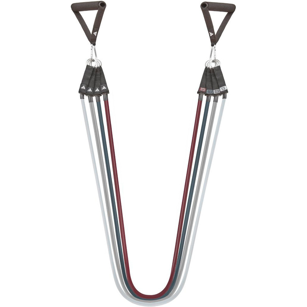 adidas tensores musculación Resistance Tube Set 02