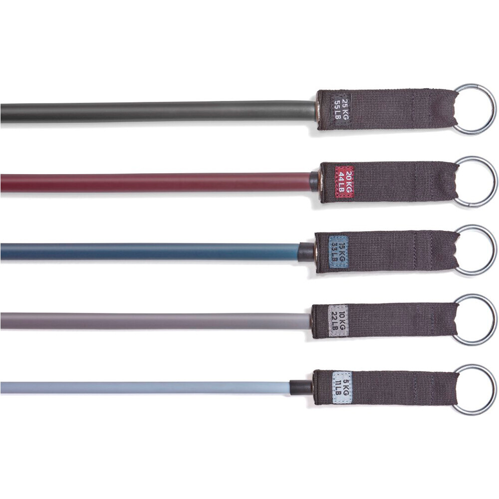 adidas tensores musculación Resistance Tube Set 05
