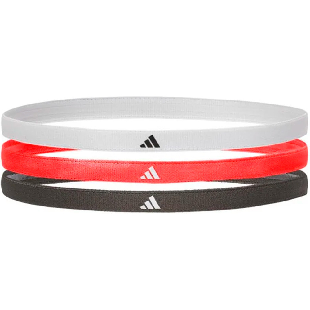 adidas varios running Hairbands Set 3 Unidades vista frontal