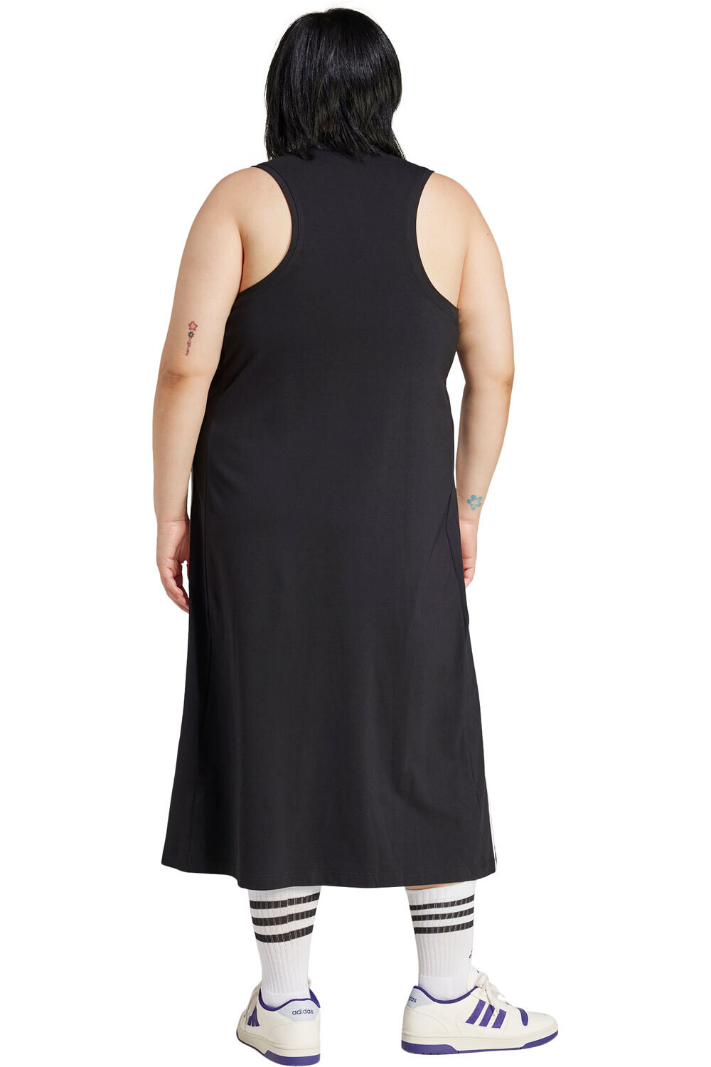 adidas vestidos mujer W 3S SJ DRE INC vista trasera