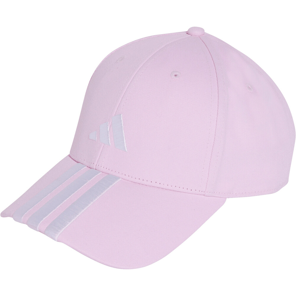 adidas visera lona 3 STRIPES vista frontal