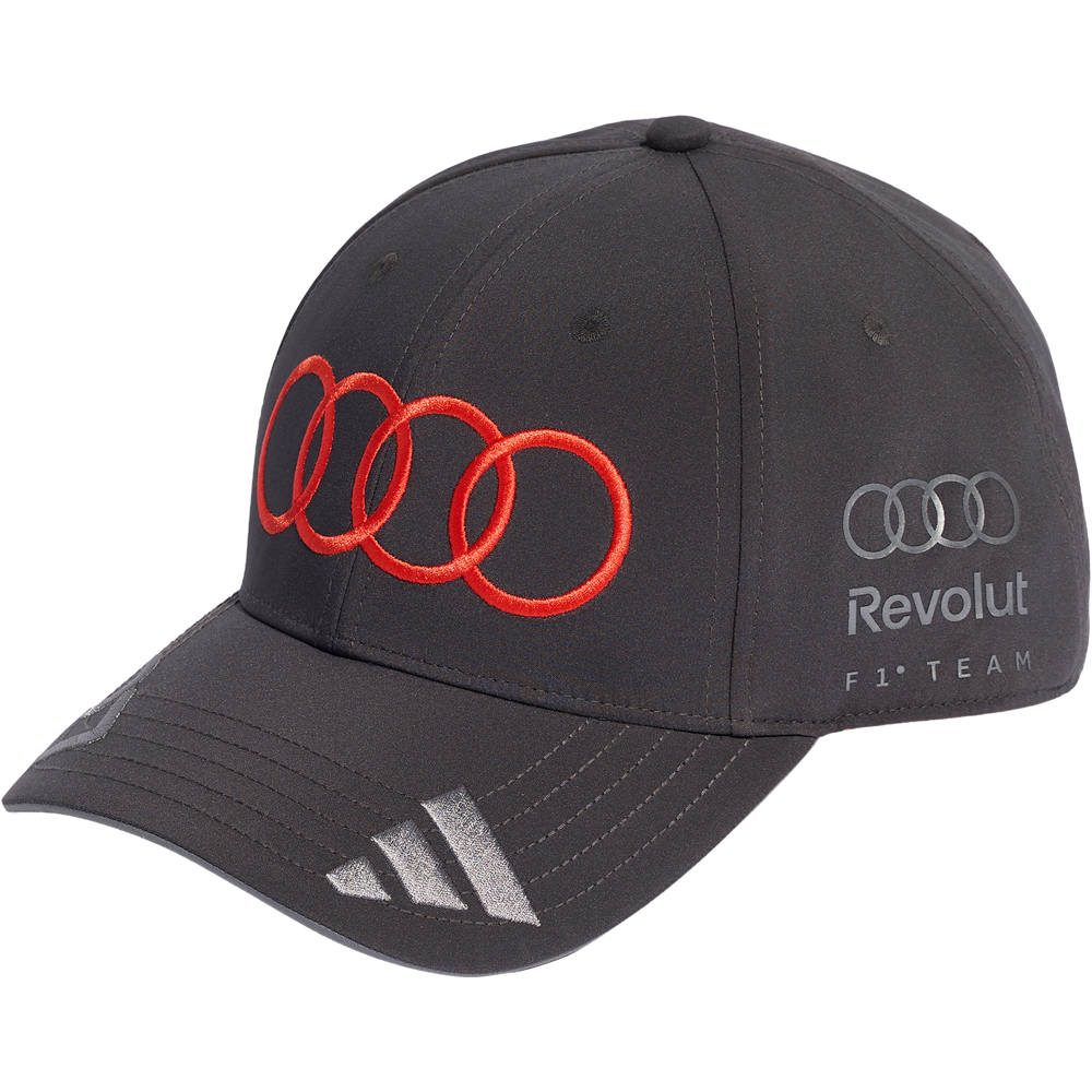 adidas visera lona AUDI DE FRMULA UNO NICO HULKENBERG vista frontal