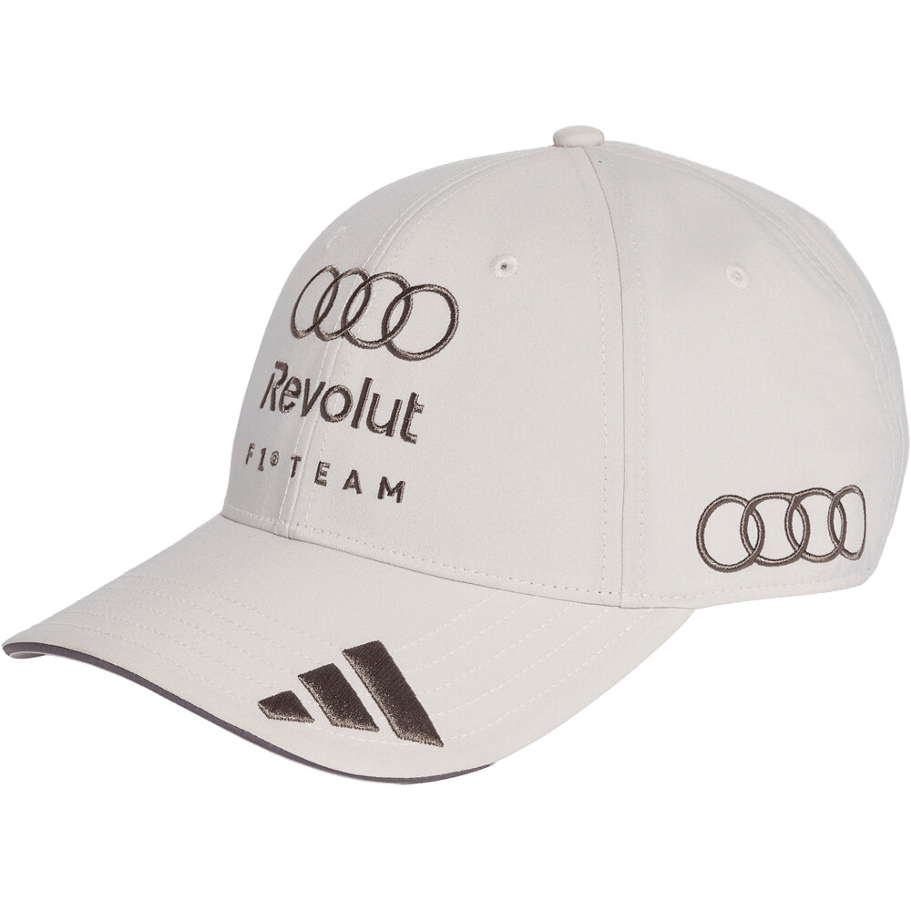 adidas visera lona AUDI FORMULA ONE TEAM CAP vista frontal
