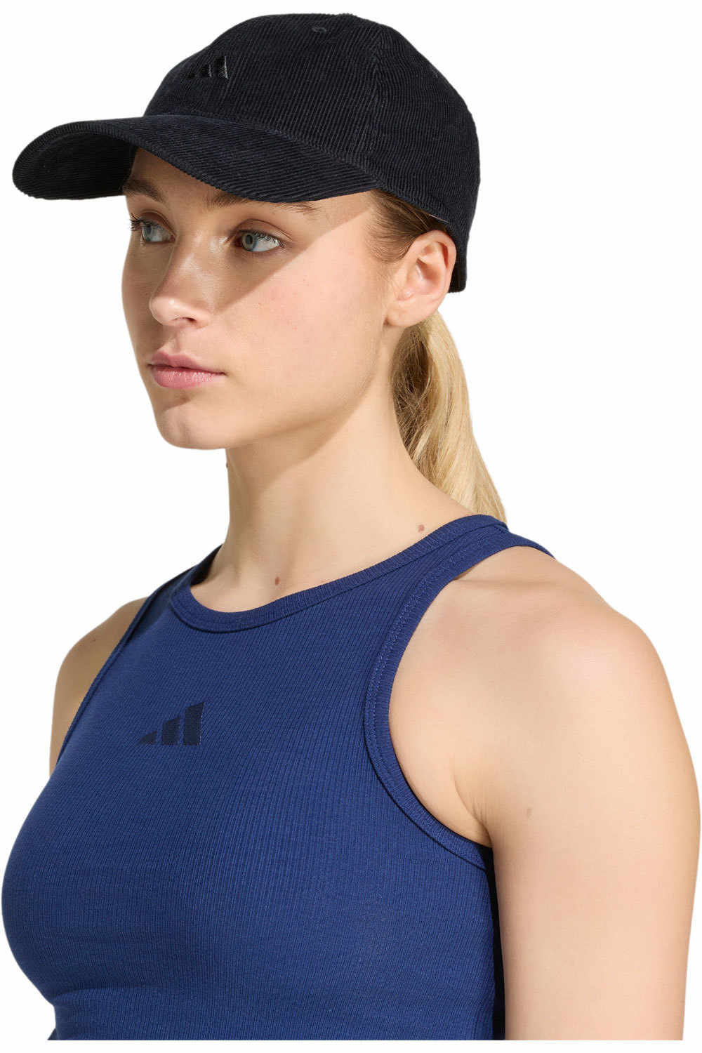 adidas visera lona CORDUROY CAP vista frontal