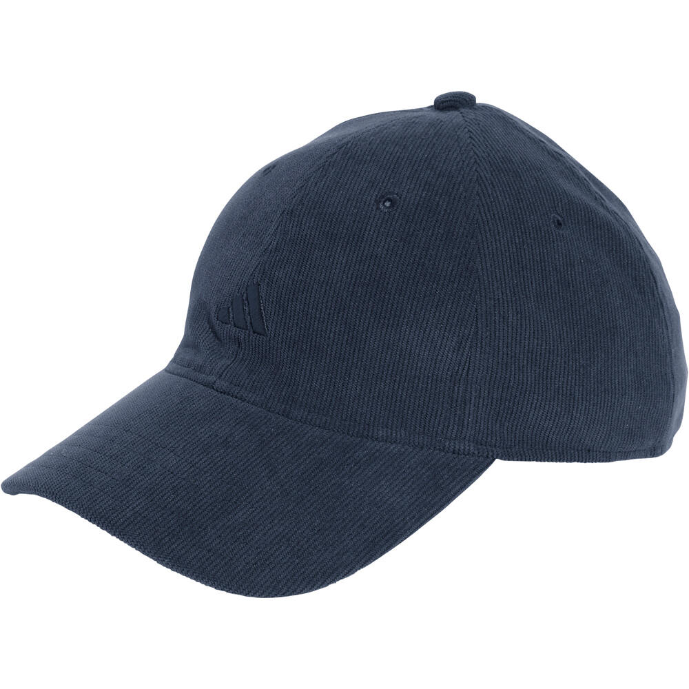 adidas visera lona CORDUROY vista frontal
