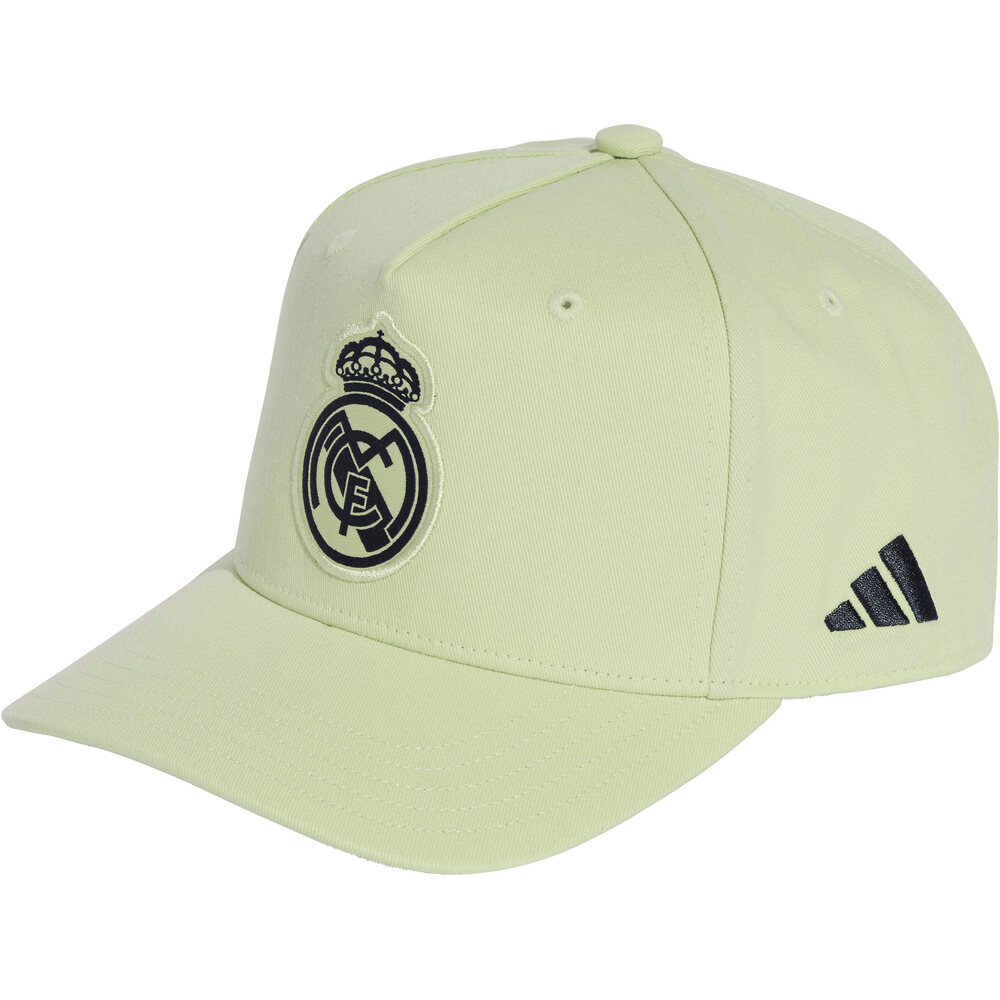 adidas visera lona REAL MADRID VISITANTE SNAP BACK vista frontal