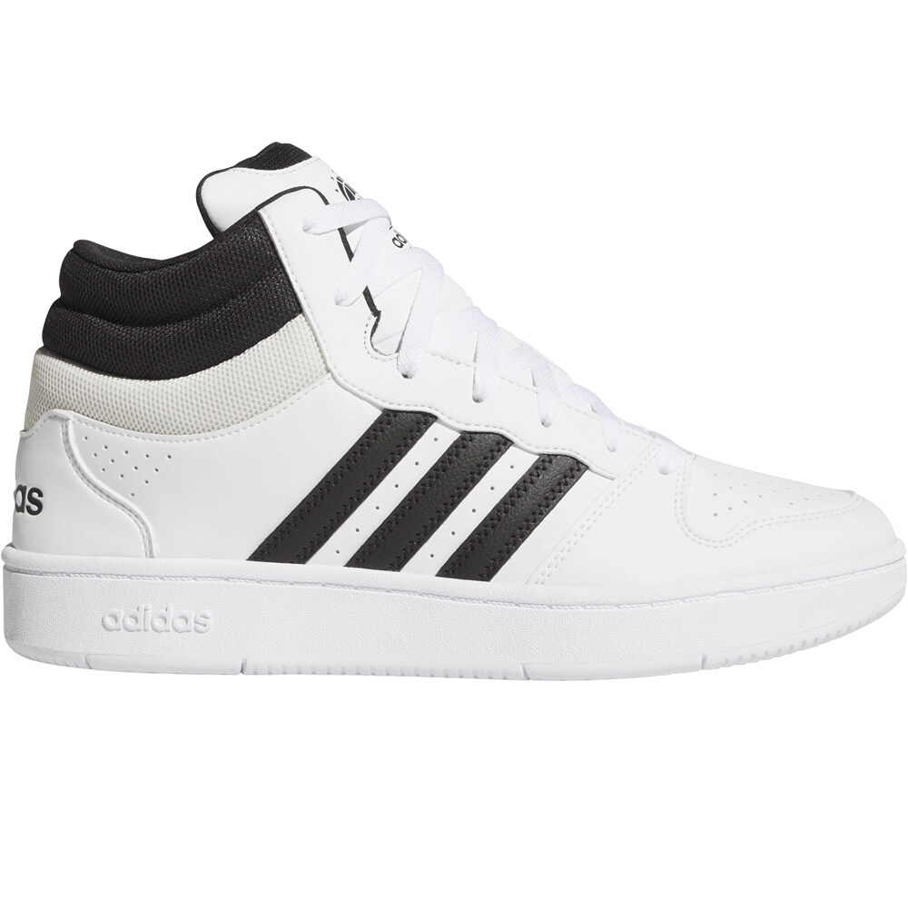 adidas zapatilla baloncesto HOOPS MID CLASSIC lateral exterior