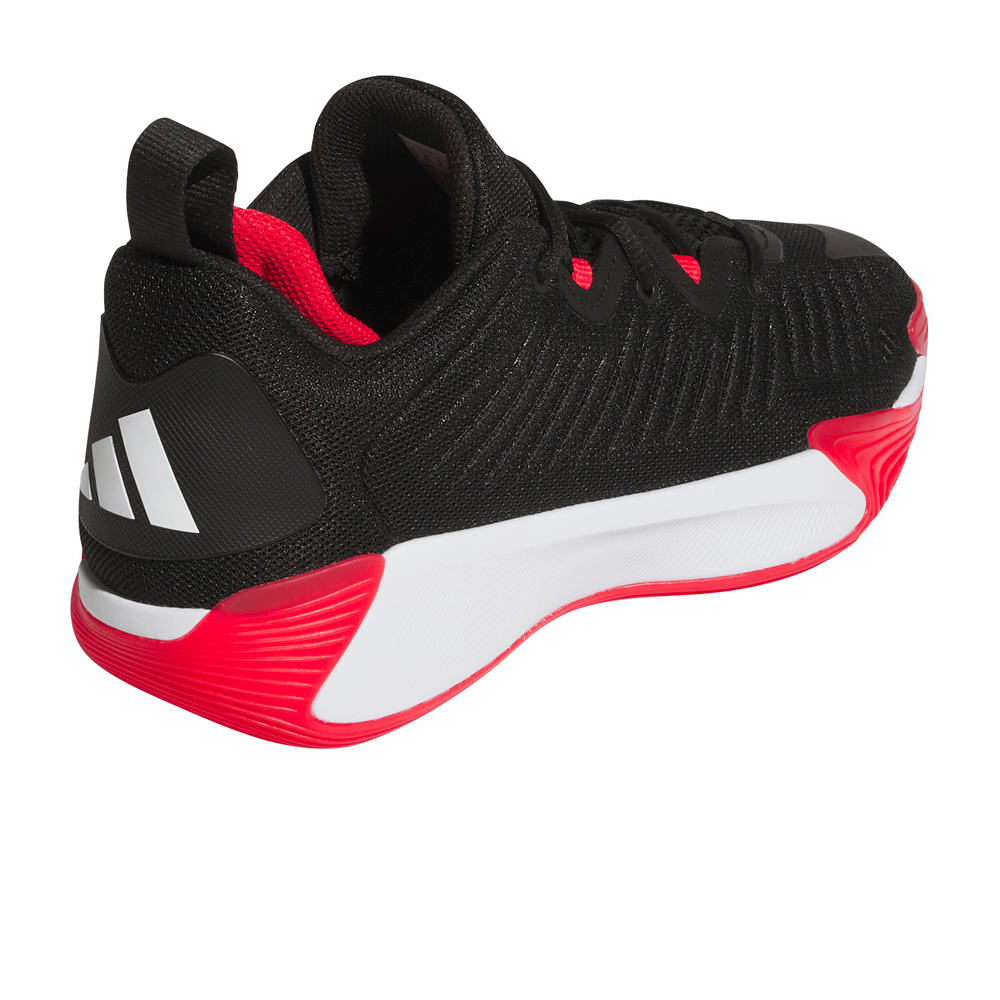 adidas zapatilla baloncesto INITIATION NERO vista trasera