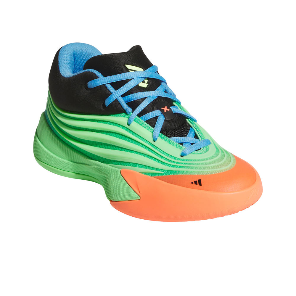 adidas zapatilla baloncesto niños DAME X JR VENA lateral interior