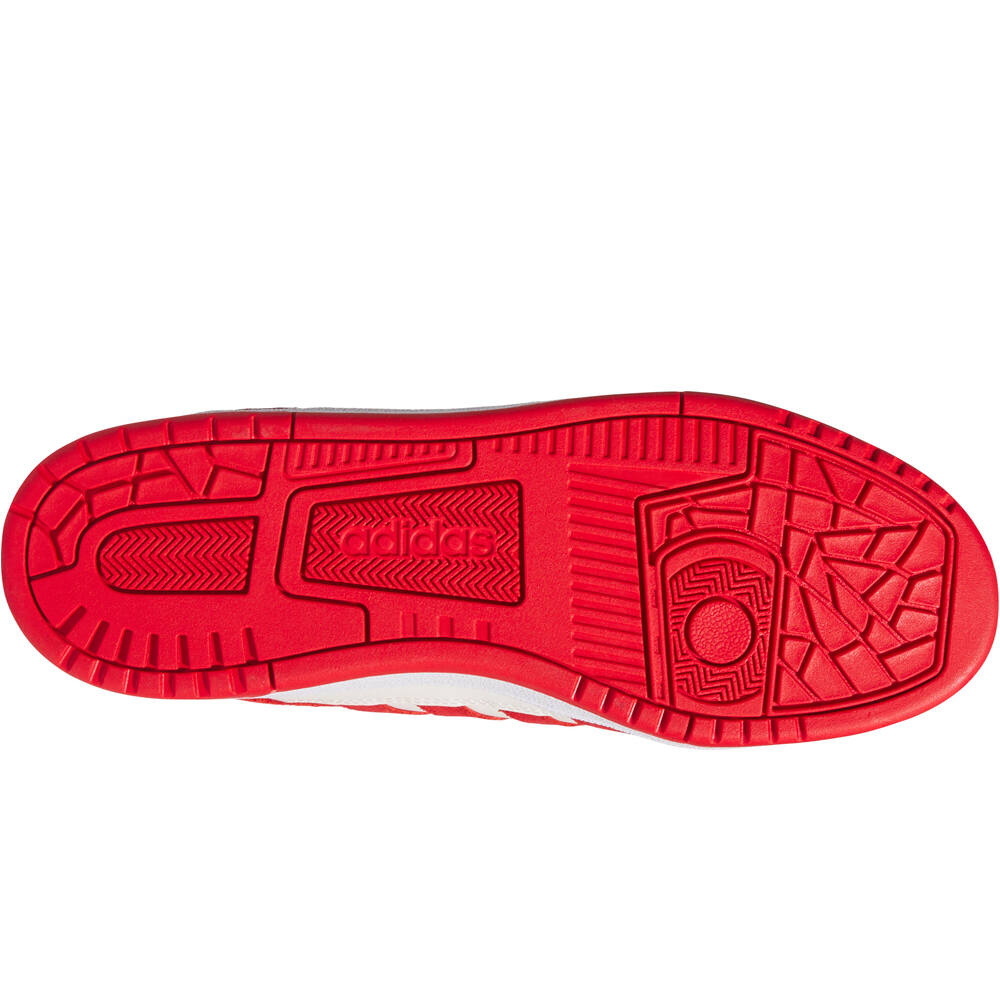 adidas zapatilla baloncesto RAPID COURT LOW vista superior