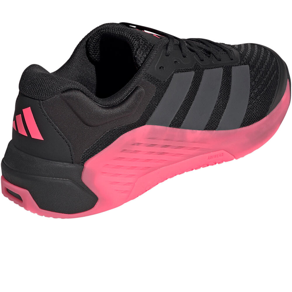 adidas zapatilla cross training hombre DROPSET 4 POWER vista trasera