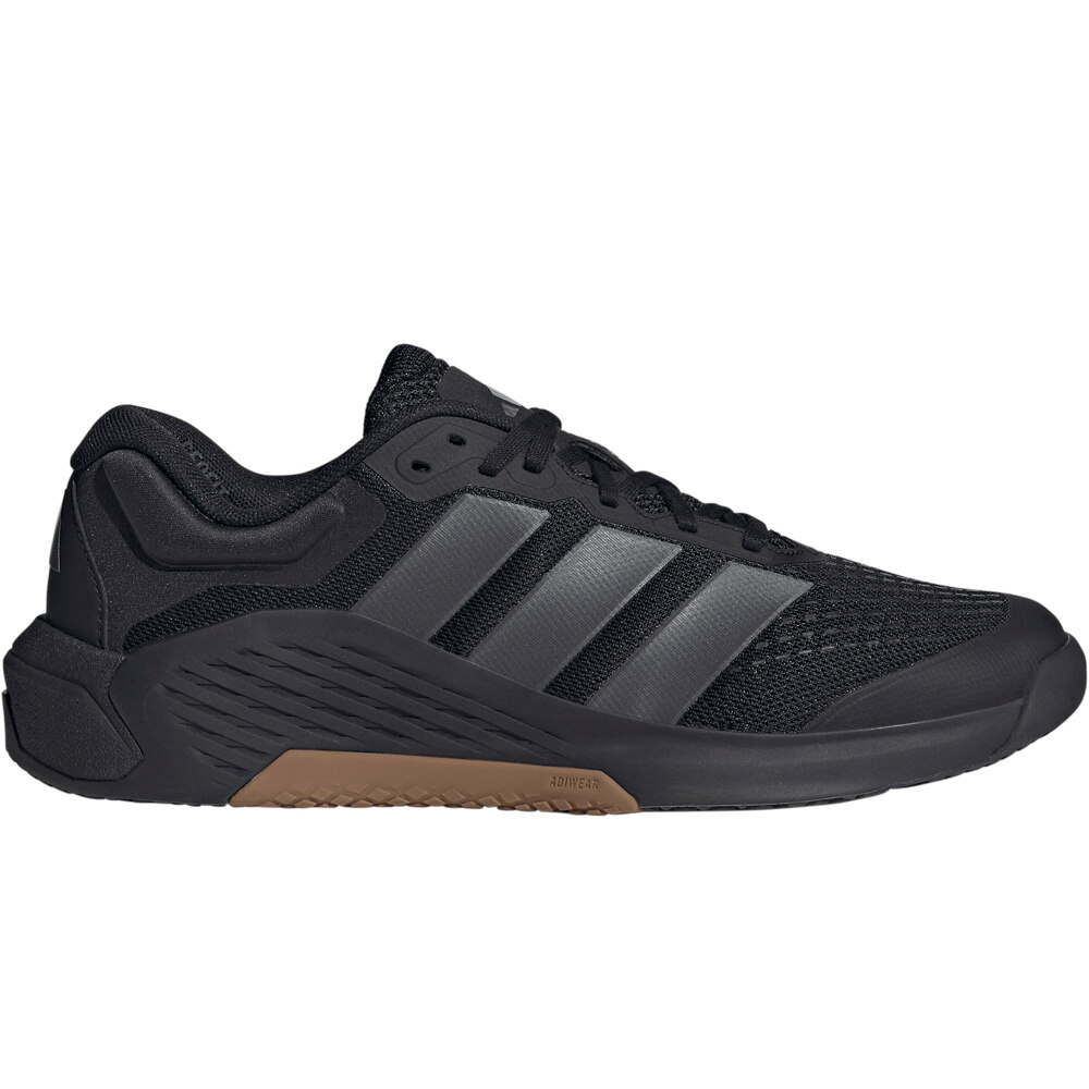 adidas zapatilla cross training hombre DROPSET 4 TRAINER NEGR lateral exterior