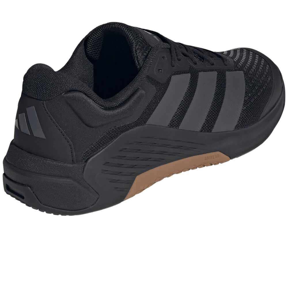 adidas zapatilla cross training hombre DROPSET 4 TRAINER NEGR vista trasera