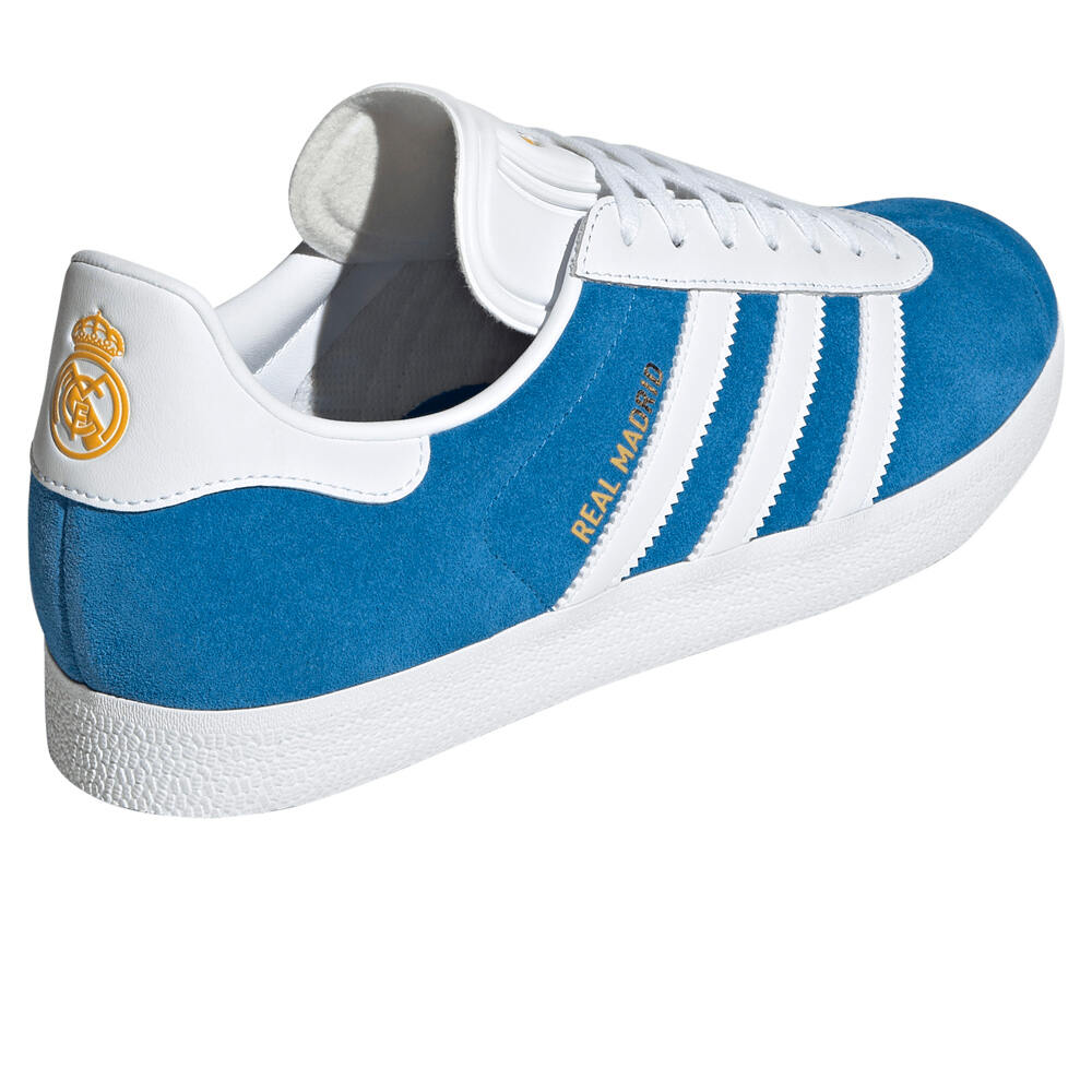adidas zapatilla moda hombre GAZELLE REAL MADRID vista trasera