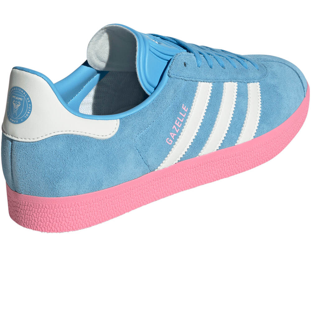 adidas zapatilla moda hombre GAZELLE REAL MADRID vista trasera