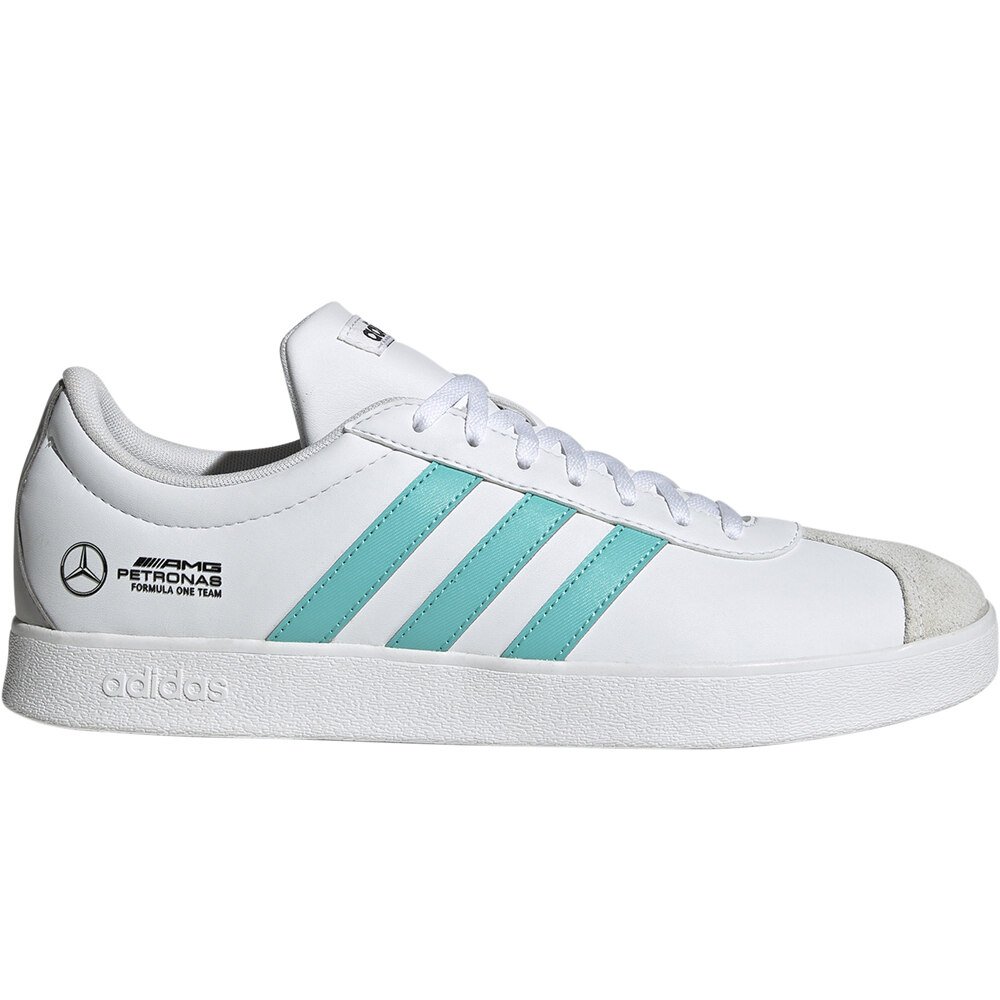 adidas zapatilla moda hombre VL COURT MERCEDES AMG PETRONAS lateral exterior