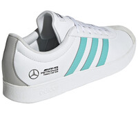 adidas zapatilla moda hombre VL COURT MERCEDES AMG PETRONAS vista trasera