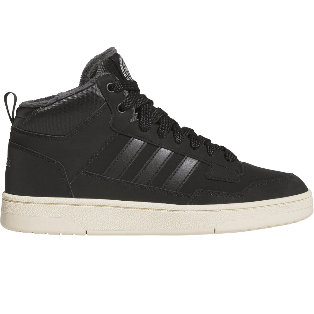 adidas zapatilla moda hombre Zapatilla Rapid Court Mid Winterized lateral exterior