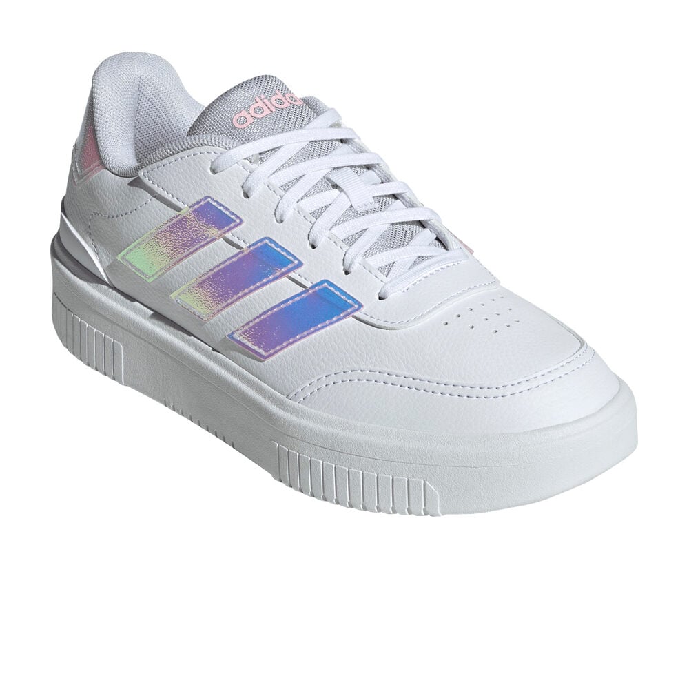 adidas zapatilla moda mujer COURTBLOCK BOLD lateral interior