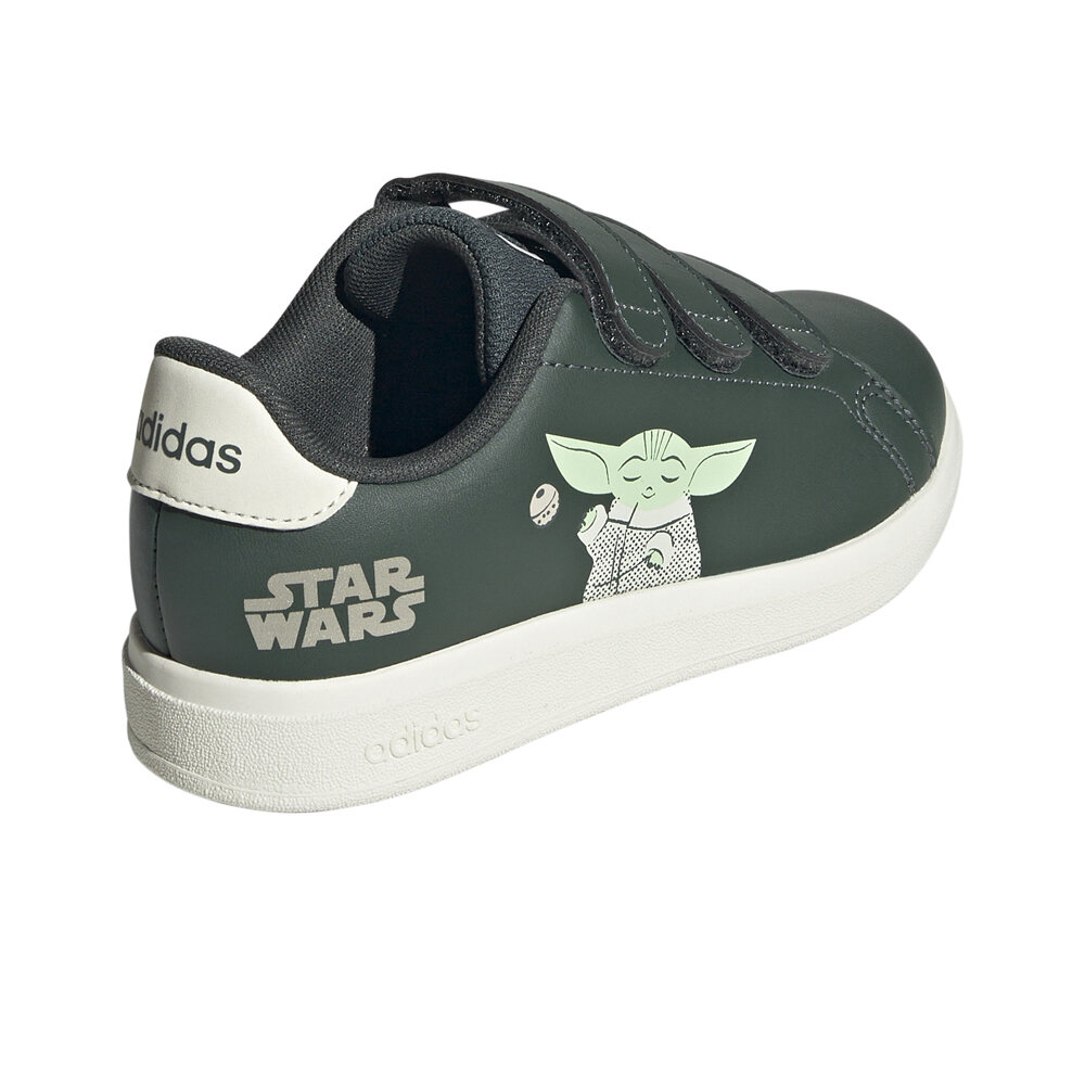 adidas zapatilla moda niño ADVANTAGE MANDALORIAN CF C vista trasera