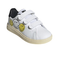 adidas zapatilla moda niño ADVANTAGE SMILEY CF C lateral interior
