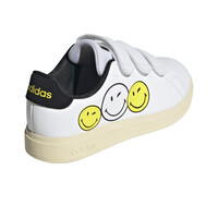 adidas zapatilla moda niño ADVANTAGE SMILEY CF C vista trasera