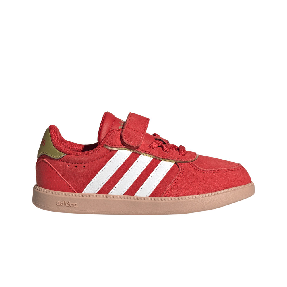 adidas zapatilla moda niño BREAKNET SLEEK EL C lateral exterior