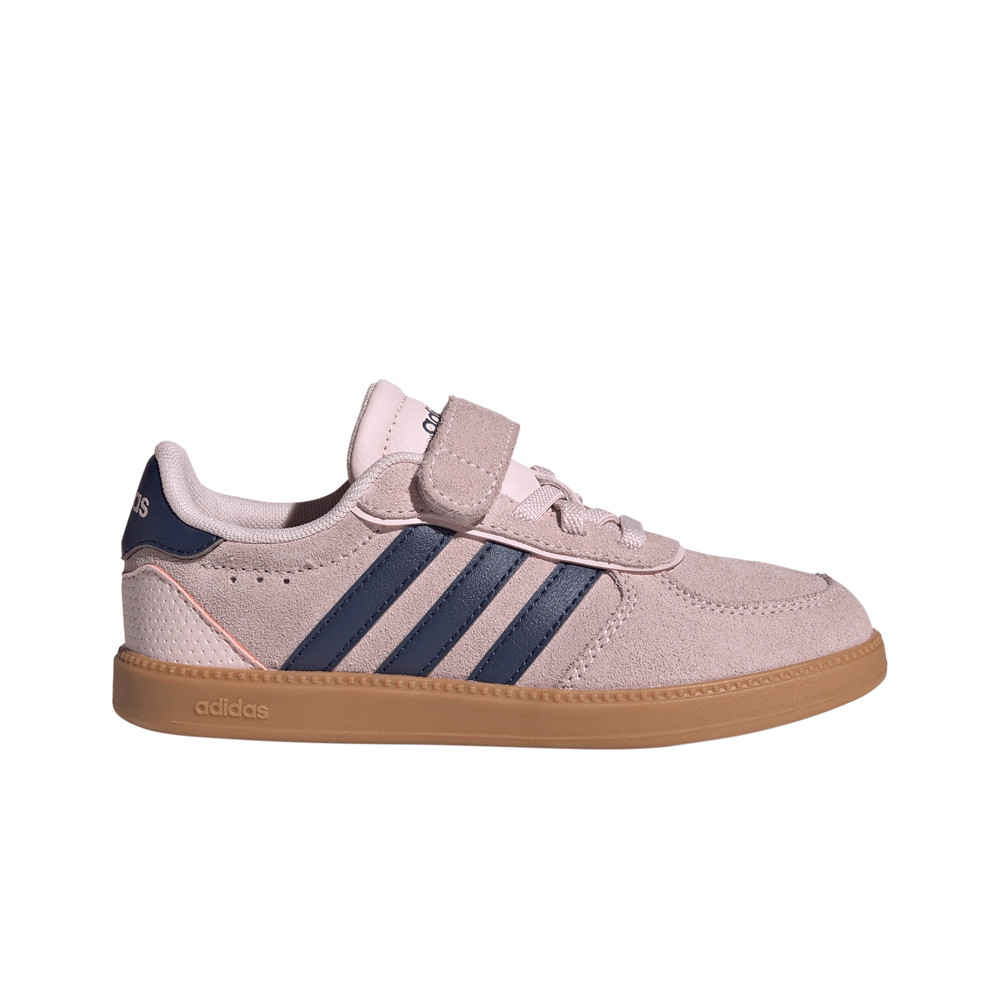adidas zapatilla moda niño BREAKNET SLEEK EL C lateral exterior