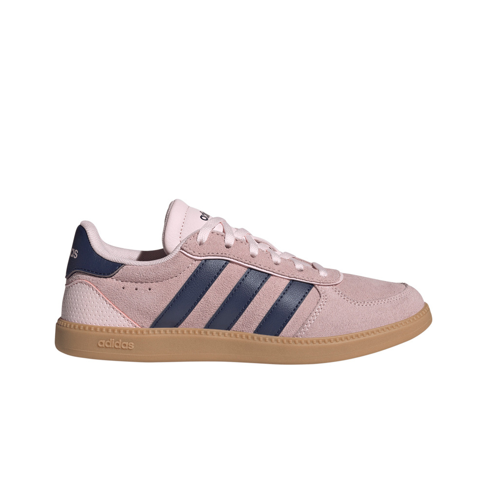adidas zapatilla moda niño BREAKNET SLEEK J lateral exterior