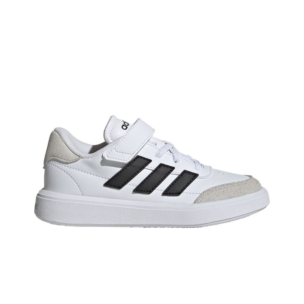 adidas zapatilla moda niño COURTBLOCK EL C lateral exterior