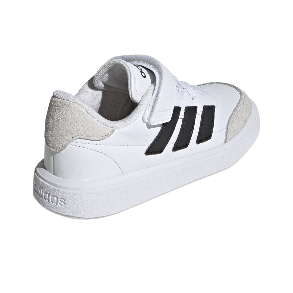 adidas zapatilla moda niño COURTBLOCK EL C vista trasera