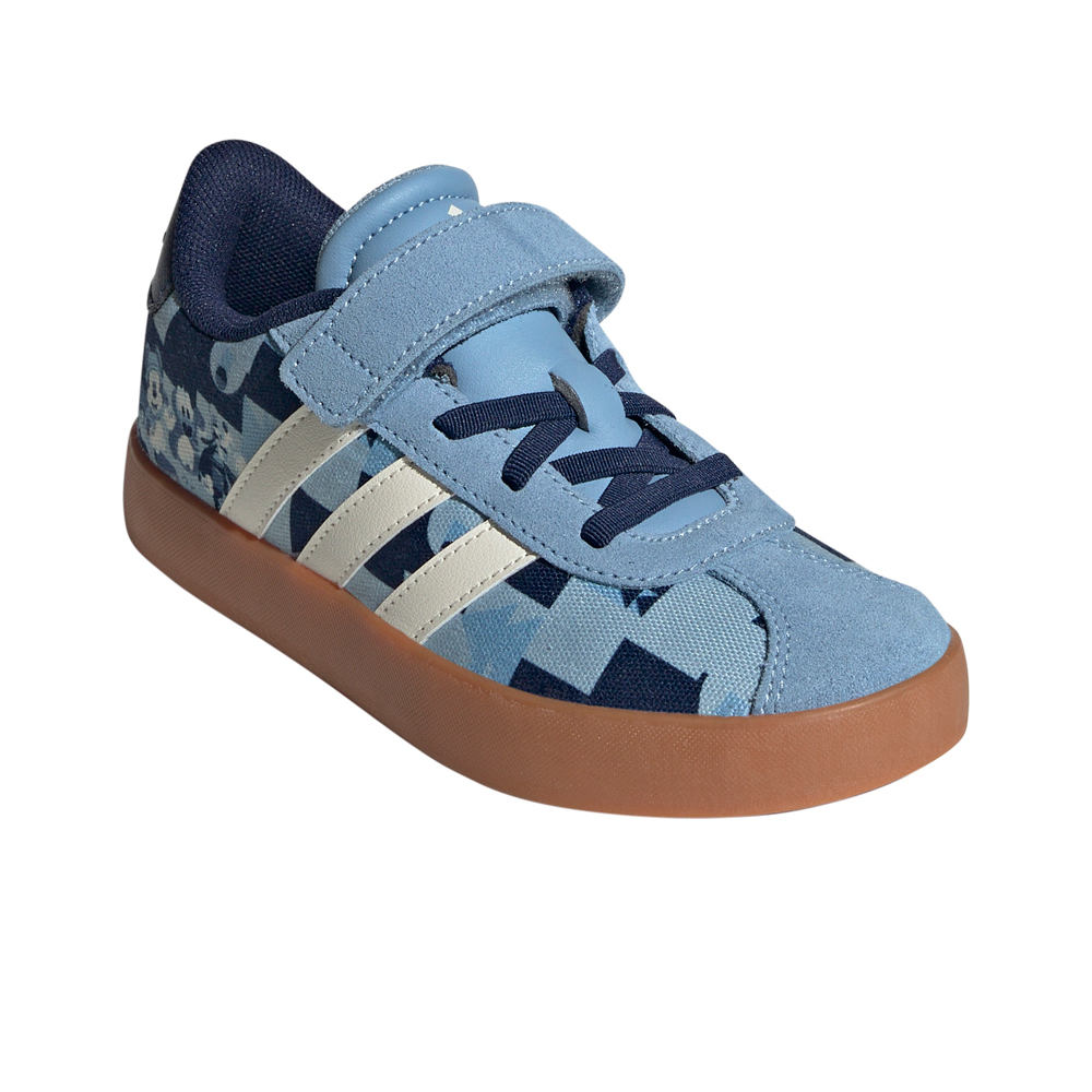 adidas zapatilla moda niño Disney Mickey VL Court lateral interior