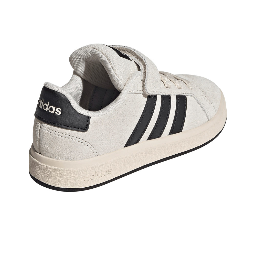adidas zapatilla moda niño GRAND COURT 00s EL C vista trasera