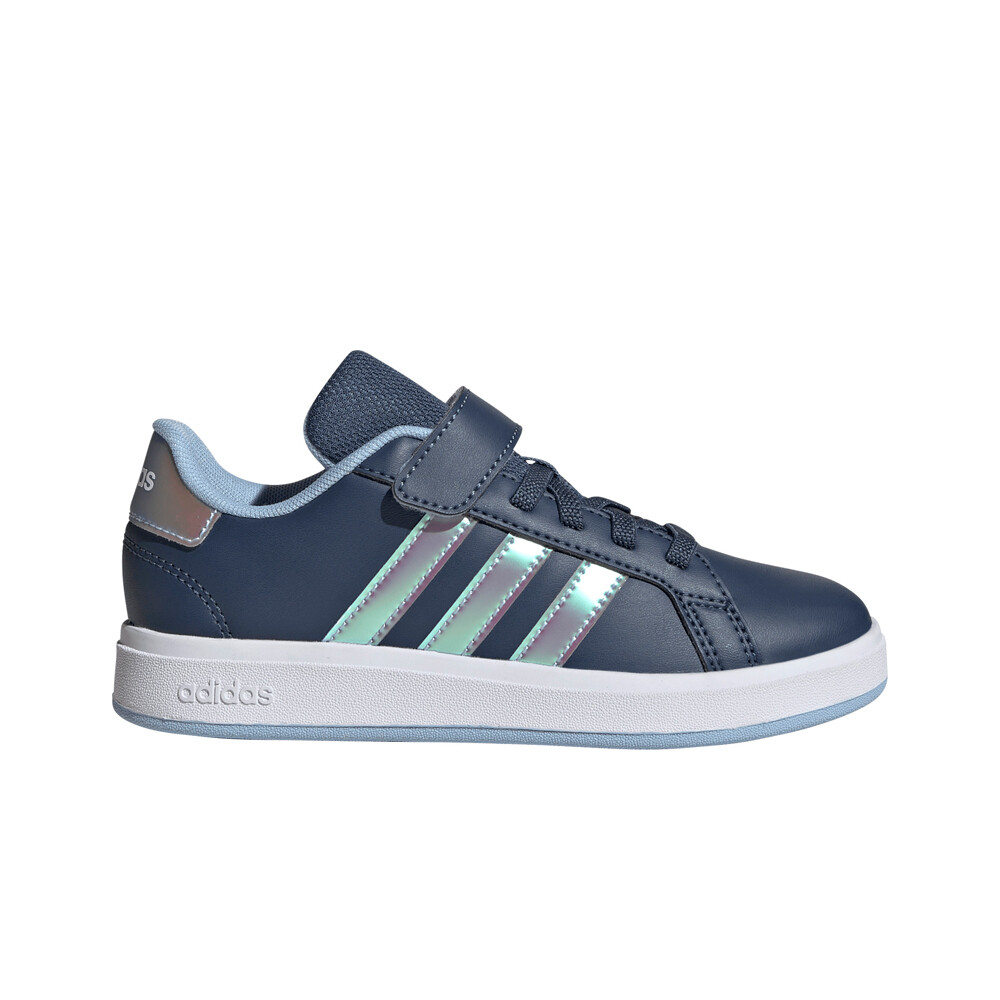adidas zapatilla moda niño GRAND COURT 2.0 lateral exterior