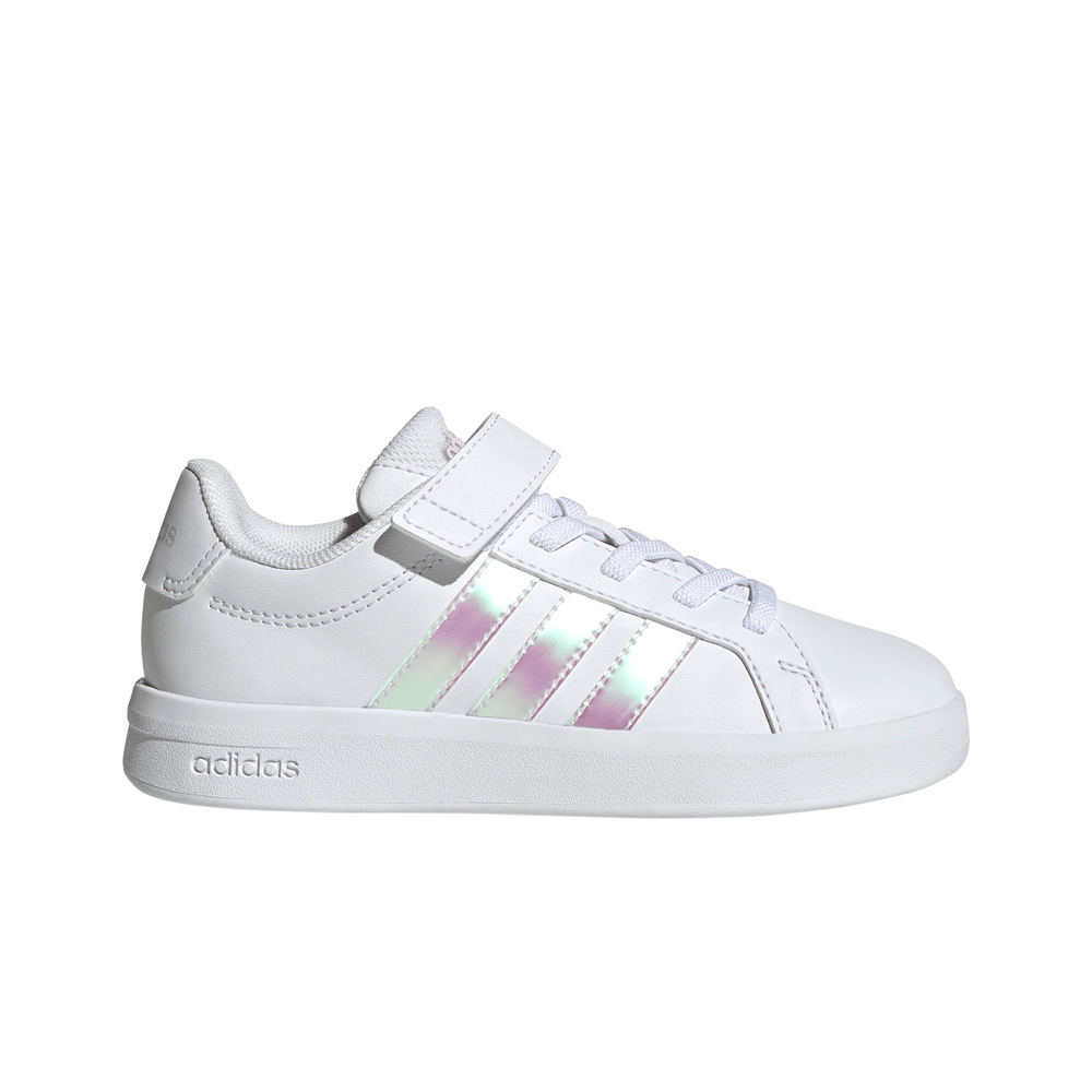 adidas zapatilla moda niño GRAND COURT 3.0 EL C lateral exterior