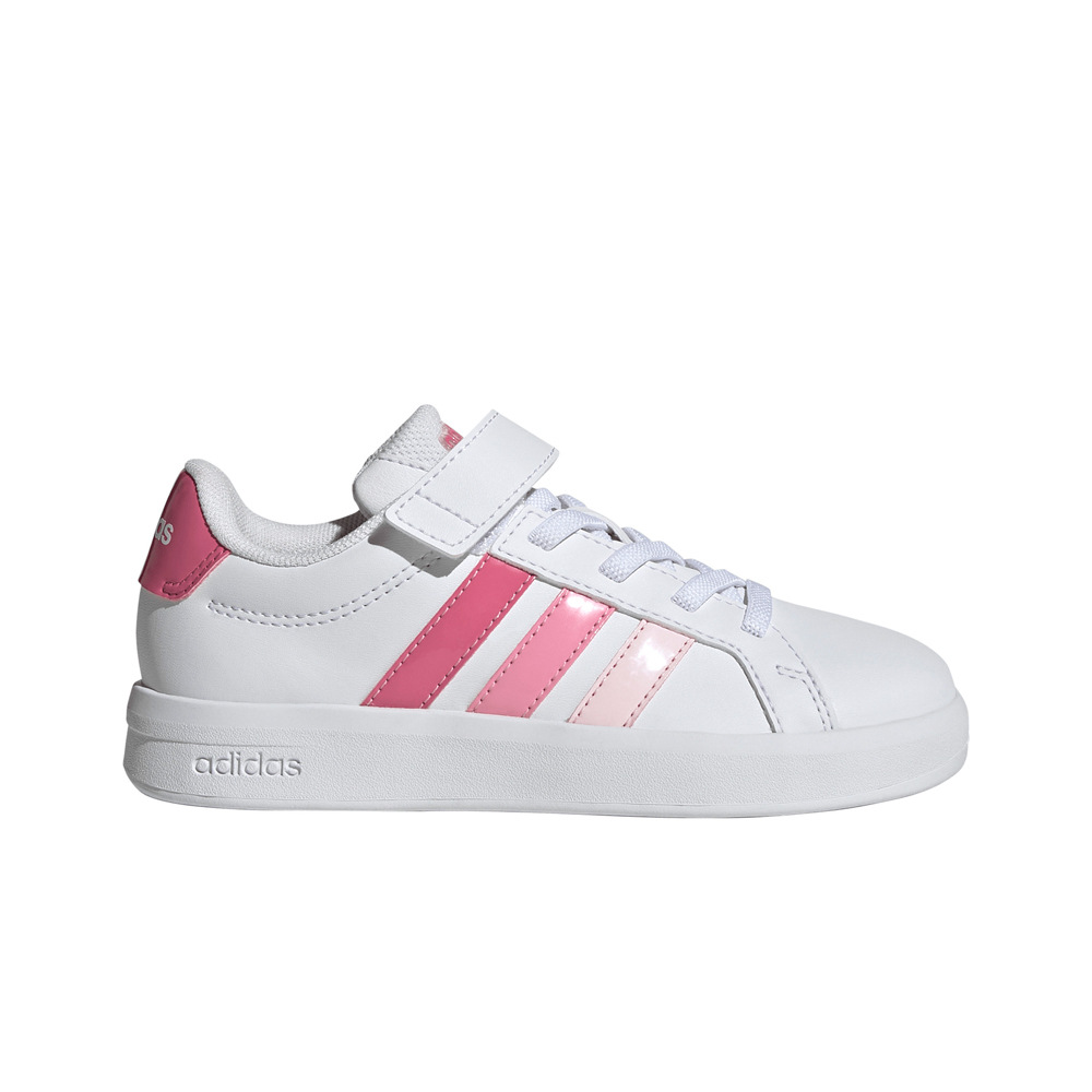 adidas zapatilla moda niño GRAND COURT 3.0 EL C lateral exterior