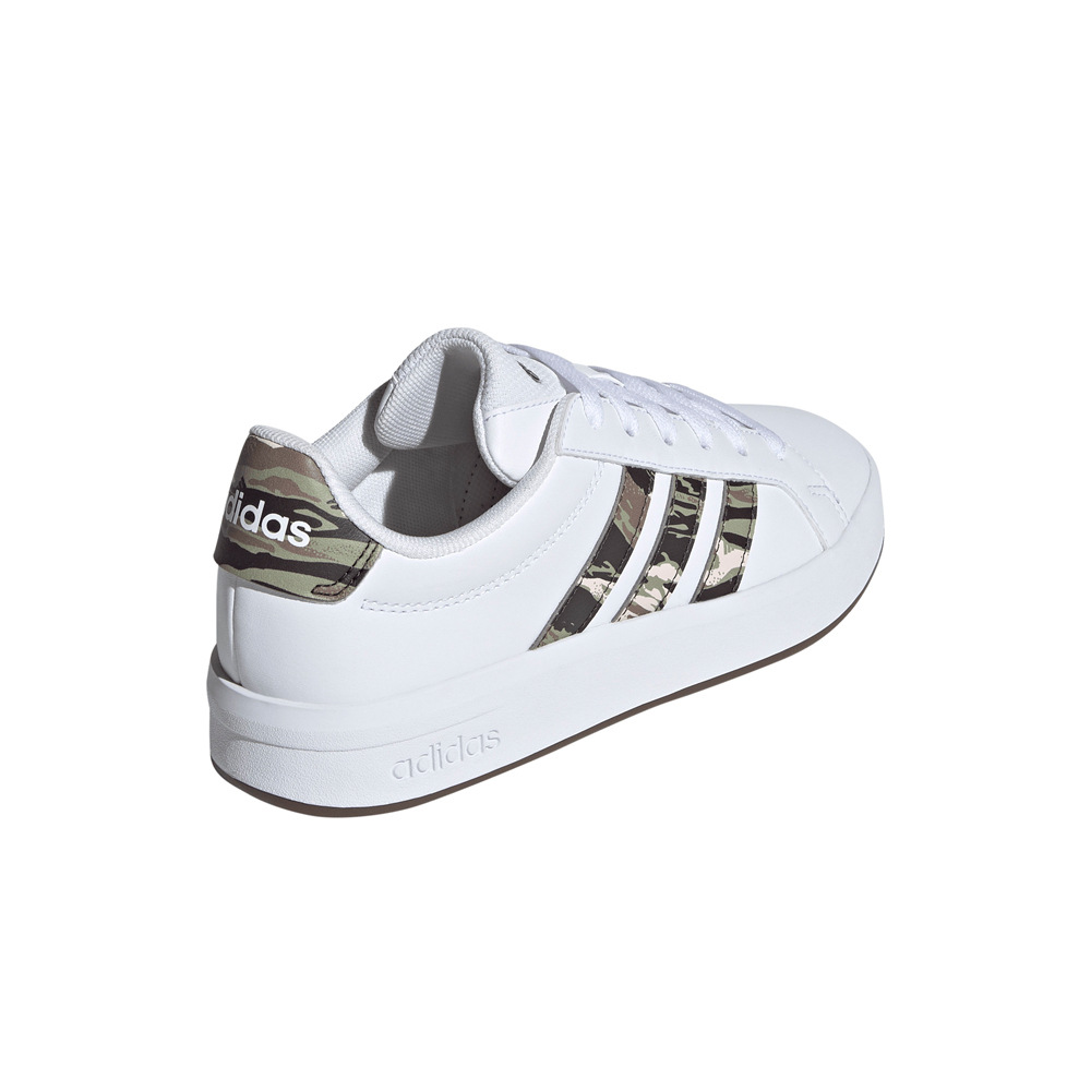 adidas zapatilla moda niño GRAND COURT 3.0 vista trasera