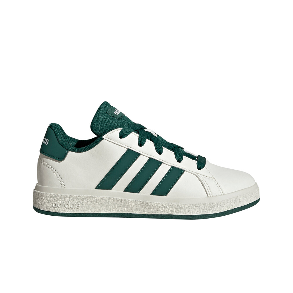 adidas zapatilla moda niño GRAND COURT LIFESTYLE TENNIS LACE-UP lateral exterior