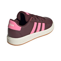 adidas zapatilla moda niño Grand Court Lifestyle Tennis Lace-Up vista trasera