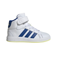 adidas zapatilla moda niño GRAND COURT MID K lateral exterior